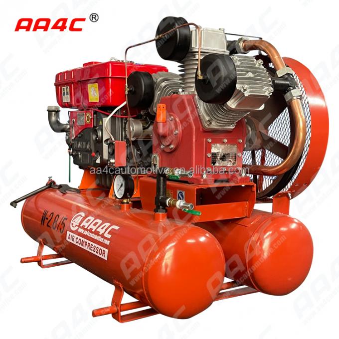 AA4C εναλλαγή της φορητής εξορυκτικής βιομηχανίας εμβόλων diesel πηγής αέρα εργαστηρίων αεραντλιών αεροσυμπιεστών υπαίθριας AA-W2.8/5