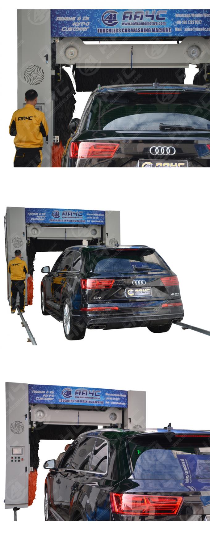 AA4C πλήρως αυτόματο πλυντήριο υψηλών αυτοκινήτων συστημάτων πλυντηρίων αυτοκινήτων λύσης συσκευασίας εξοπλισμών καταστημάτων πλύσης αυτοκινήτων