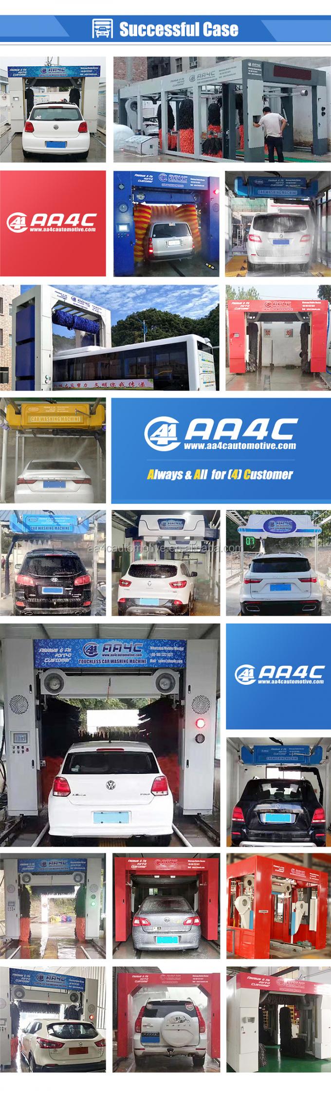 AA4C σήραγγα 9 μηχανών πλυσίματος αυτοκινήτων αυτόματη μηχανή πλυσίματος αυτοκινήτων πλυντηρίων αυτοκινήτων σηράγγων βουρτσών roll-over