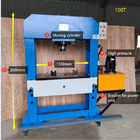 50t 100t 150t 200t 250t 300t Heavy Duty Gantry Electrical Hydraulic Shop Press H Frame Hydraulic Press